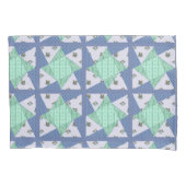 Rainy Day Lovevogels Twisted Star Coordinates Kussensloop (Voorkant-Links)