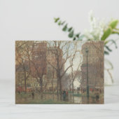 Rainy Day, Madison Square, New York, Paul Cornoyer (Staand voorkant)