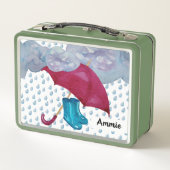 Rainy Day Metal Lunchbox (Achterkant)