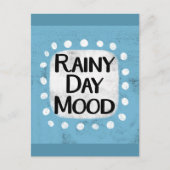 Rainy Day Mood Briefkaart (Voorkant)