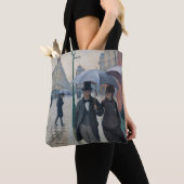 Rainy Day op Paris Street Tote Bag (Dichtbij)