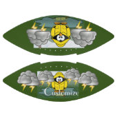 Rainy Day Penguin Thunder_Cove American Football (Panelen)