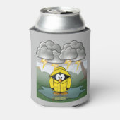 Rainy Day Penguin Thunder_Cove Blikjeskoeler (Blikje Achterkant)