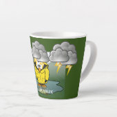 Rainy Day Penguin Thunder_Cove Latte Mok (Rechterhoek)