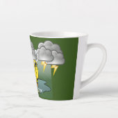 Rainy Day Penguin Thunder_Cove Latte Mok (Rechts)