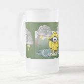 Rainy Day Penguin Thunder_Cove Matglas Bierpul (Voorkant links)