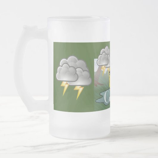 Rainy Day Penguin Thunder_Cove Matglas Bierpul (Links)