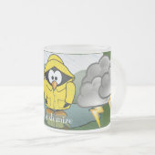 Rainy Day Penguin Thunder_Cove Matglas Koffiemok (Voorkant rechts)
