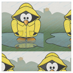 Rainy Day Penguin Thunder_Cove Stof