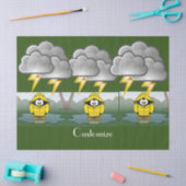 Rainy Day Penguin Thunder_Cove Tissuepapier (Craft)