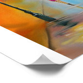 RAINY DAY RED UMBRELLA POSTER (Hoek)