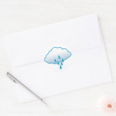 Rainy Day Ronde Sticker (Envelop)