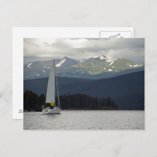 Rainy Day Sailor Briefkaart (Voorkant / Achterkant)