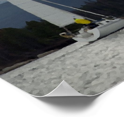 Rainy Day Sailor Poster (Hoek)