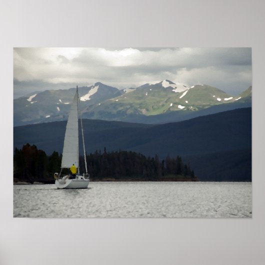 Rainy Day Sailor Poster (Voorkant)