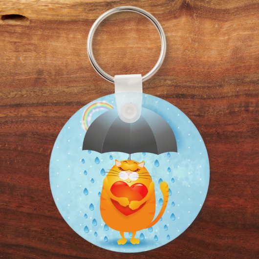Rainy Day Sleutelhanger (Voorkant)