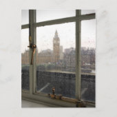 Rainy Day Uitzicht over Big Ben - London Briefkaar Briefkaart (Voorkant)
