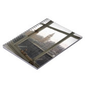 Rainy Day Uitzicht over Big Ben - London Notitiebo Notitieboek (Linkerzijde)