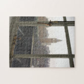 Rainy Day Uitzicht van Big Ben - 11x14 - 252 pc Legpuzzel (Horizontaal)