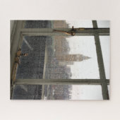 Rainy Day Uitzicht van Big Ben - 16x20 - 520 pc Legpuzzel (Horizontaal)