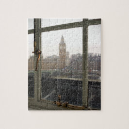 Rainy Day Uitzicht van Big Ben - 8 x 10 - 110 stuk Legpuzzel