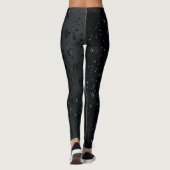 Rainy Day Wet Drops Leggings - Uniek ontwerp (Achterkant)