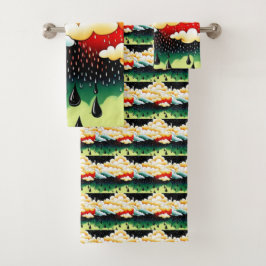 Rainy Days Bad Handdoek