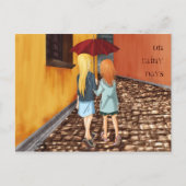 Rainy Days Briefkaart (Voorkant)