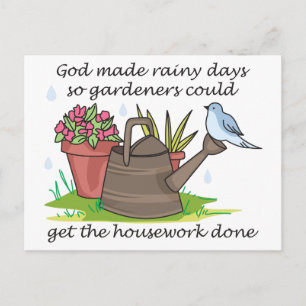 Rainy Days Briefkaart