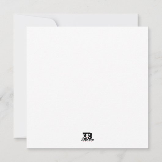 Rainy Days Feestdagenkaart (Achterkant)