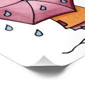 Rainy Days Foto Afdruk (Hoek)