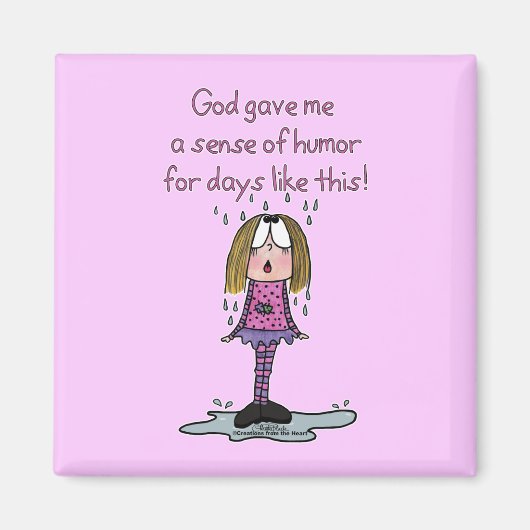 Rainy Days Magneet (Voorkant)