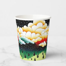 Rainy Days Papieren Bekers