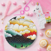 Rainy Days Papieren Bordje (Feest)