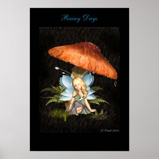Rainy Days Poster (Voorkant)
