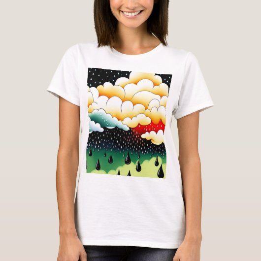Rainy Days T-shirt (Voorkant)