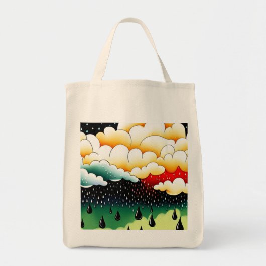 Rainy Days Tote Bag (Voorkant)