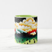 Rainy Days Tweekleurige Koffiemok (Center)