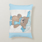Rainy Daze Teddy Bear Accent Kussen (Achterkant (Verticaal))