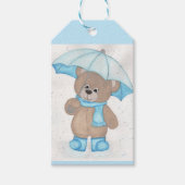 Rainy Daze Teddy Bear Cadeaulabel (Voorkant)