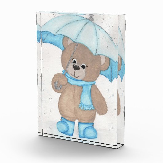 Rainy Daze Teddy Bear Fotoblokken (Rechts)