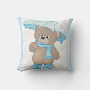 Rainy Daze Teddy Bear Kussen