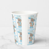 Rainy Daze Teddy Bear Papieren Bekers (Rechts)