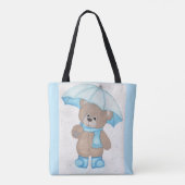 Rainy Daze Teddy Bear Tote Bag (Achterkant)
