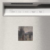 Rainy Evening on Hennepin Avenue, c.1902 Magneet (Insitu (Vaatwasser))