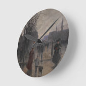 Rainy Evening on Hennepin Avenue, c.1902 Ronde Klok (Hoek)