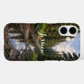 Rainy Forest Path Landscape Personalized  Case-Mate iPhone Case (Achterkant (horizontaal))