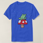 Rainy FrogToadstoolCotvoordcoreGoblincoreFairy T-shirt (Design voorkant)