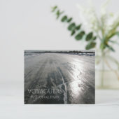 Rainy Lake Ice Road, Voyageurs National Park, MN Briefkaart (Staand voorkant)