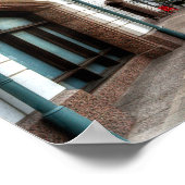 Rainy London Poster (Hoek)